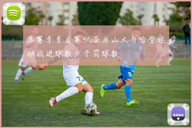 本赛季季后赛仅亚历山大与哈登运动战进球数少于罚球数